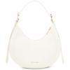 imageAnne Klein Sculpted Buckle Crescent Shoulder BagAnne White