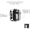 imageAnne Klein Womens Acetate Fashion Bumper for Apple Watch Secure Apple Watch BumperBlackWhite