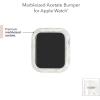 imageAnne Klein Womens Acetate Fashion Bumper for Apple Watch Secure Apple Watch BumperPearlescent Ivory