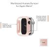 imageAnne Klein Womens Acetate Fashion Bumper for Apple Watch Secure Apple Watch BumperPink