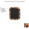 imageAnne Klein Womens Acetate Fashion Bumper for Apple Watch Secure Apple Watch BumperTortoiseshell Brown