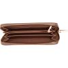 imageAnne Klein Womens Ak Boxed Slim Zip Wallet with Bow Detailing and Wristlet StrapStone
