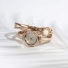 imageAnne Klein Womens Premium Crystal Accented Watch and Bangle SetRose GoldPink