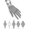 imageAnne Klein Womens Premium Crystal Accented Watch and Bangle SetSilverWhite