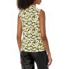 imageAnne Klein Womens Printed Ity Triple Pleat TopCitronella Multi