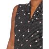 imageAnne Klein Womens Printed Ity Triple Pleat TopInkPinkyInk Multi