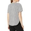 imageAnne Klein Womens Short Sleeve Blouse with Bateau NecklineAngels Wash
