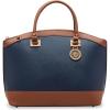 imageAnne Klein New Recruits Dome SatchelMidnight Chestnut