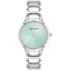 imageAnne Klein Womens Easy to Read Dial Bracelet WatchSilverAqua