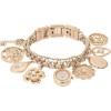imageAnne Klein Womens Premium Crystal Accented Charm Bracelet WatchRose Gold