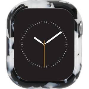 imageAnne Klein Womens Acetate Fashion Bumper for Apple Watch Secure Apple Watch BumperBlackWhite