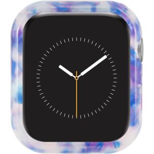 imageAnne Klein Womens Acetate Fashion Bumper for Apple Watch Secure Apple Watch BumperBlueWhite