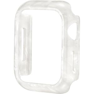 imageAnne Klein Womens Acetate Fashion Bumper for Apple Watch Secure Apple Watch BumperPearlescent Ivory