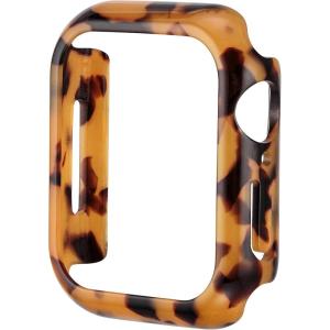 imageAnne Klein Womens Acetate Fashion Bumper for Apple Watch Secure Apple Watch BumperTortoiseshell Brown