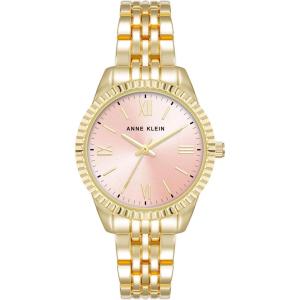 imageAnne Klein Womens Bracelet WatchGoldPink