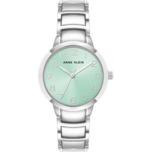 imageAnne Klein Womens Easy to Read Dial Bracelet WatchSilverAqua