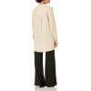 imageAnne Klein Womens LS PopOver Blouse with Covered PlacketCrema