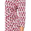 imageAnne Klein Womens Plus Size Printed Ity 34 SLV Wrap TopRosebay Combo