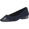 imageAnne Klein Womens Carlie Comfortable Ballet Flat Navy 7
