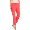 imageAnne Klein Womens Fly Front Slash Pocket Straight Ankle GKingsrdred
