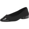 imageAnne Klein Womens Carlie Comfortable Ballet Flat Black 7