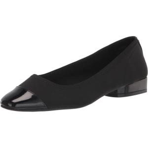 imageAnne Klein Womens Carlie Comfortable Ballet Flat Black 7