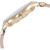 imageAnne Klein Womens Premium Crystal Accented Resin Bangle WatchCreamGold