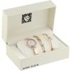 imageAnne Klein Womens Premium Crystal Accented Watch and Bracelet SetRose Gold
