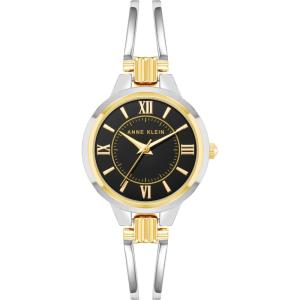 imageAnne Klein Womens Bangle WatchBlackTwoTone