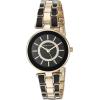 imageAnne Klein Womens AK3286BKST Premium Crystal Accented GoldTone and Black Watch and Bracelet SetGoldBlack