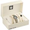 imageAnne Klein Womens AK3286BKST Premium Crystal Accented GoldTone and Black Watch and Bracelet SetGoldBlack