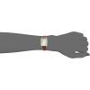 imageAnne Klein Womens Glitter Accented CrocoGrain Strap Watch AK3820Honey BrownGold