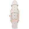 imageAnne Klein Womens Glitter Accented CrocoGrain Strap Watch AK3820IvoryRose Gold