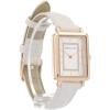 imageAnne Klein Womens Glitter Accented CrocoGrain Strap Watch AK3820IvoryRose Gold