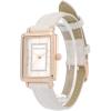 imageAnne Klein Womens Glitter Accented CrocoGrain Strap Watch AK3820IvoryRose Gold