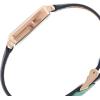 imageAnne Klein Womens Glitter Accented CrocoGrain Strap Watch AK3820Navy BlueRose Gold