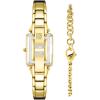 imageAnne Klein Womens Premium Crystal Accented Bangle Watch and Bracelet Set AK3898BlackGold