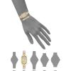 imageAnne Klein Womens Premium Crystal Accented Bangle Watch and Bracelet Set AK3898TanGold