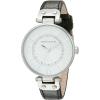 imageAnne Klein Womens Leather Strap WatchBlack