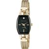 imageAnne Klein Womens Genuine Diamond Dial Mesh Bracelet WatchGoldBlack