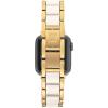 imageAnne Klein Oceanworks Plastic Link Bracelet for Apple Watch Secure Adjustable Fits Most WristsWhiteGold