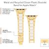 imageAnne Klein Oceanworks Plastic Link Bracelet for Apple Watch Secure Adjustable Fits Most WristsWhiteGold
