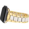 imageAnne Klein Oceanworks Plastic Link Bracelet for Apple Watch Secure Adjustable Fits Most WristsWhiteGold