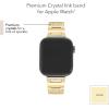 imageAnne Klein Premium Crystal Accented Fashion Bracelet for Apple WatchGold