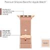 imageAnne Klein Silicone Fashion Band for Apple Watch Secure Adjustable Apple Watch Band Replacement Fits Most WristsBlush Pink