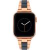 imageAnne Klein Oceanworks Plastic Link Bracelet for Apple Watch Secure Adjustable Fits Most WristsBlueRose Gold