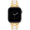 imageAnne Klein Oceanworks Plastic Link Bracelet for Apple Watch Secure Adjustable Fits Most WristsWhiteGold
