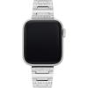 imageAnne Klein Premium Crystal Accented Fashion Bracelet for Apple WatchSilver