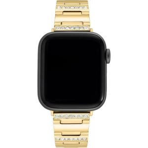 imageAnne Klein Premium Crystal Accented Fashion Bracelet for Apple WatchGold