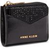 imageAnne Klein AK 2 Piece Envelope Flap Curved Wallet with Rhinestones Black